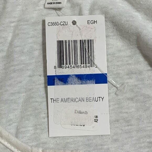 Brand New Coco + Jaimeson Women's XL The Great American Linen Blend Blouse Top - Picture 4 of 7